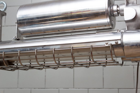 Image 1 of Industrial Japanese Hanging Tube Light from Kokosha Osaka, 1980s