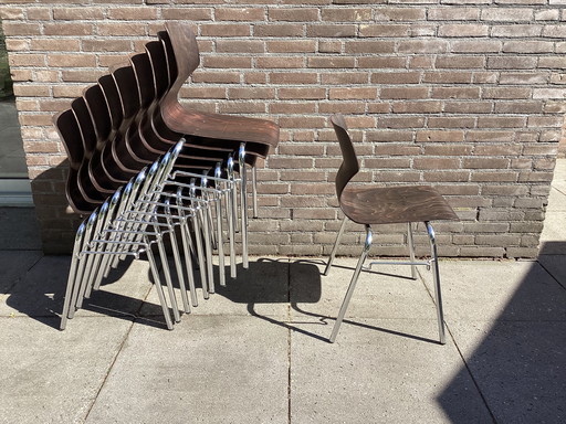 10 chaises vintage Flötotto