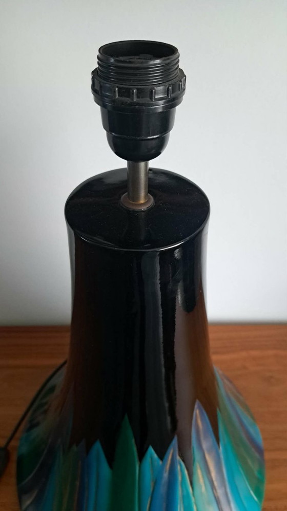 Image 1 of Ensemble de 2 lampes de table vintage « Lampe Etna » – L'eau Vive S.A. Belgique – Style moderne du milieu du siècle – Design bel