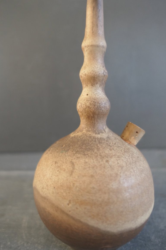 Image 1 of Vintage set of 3 ceramic oil lamps in