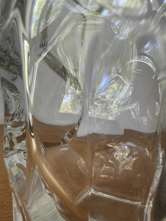 Image 1 of Vase Kristall von Sèvres massiv 50er Jahre