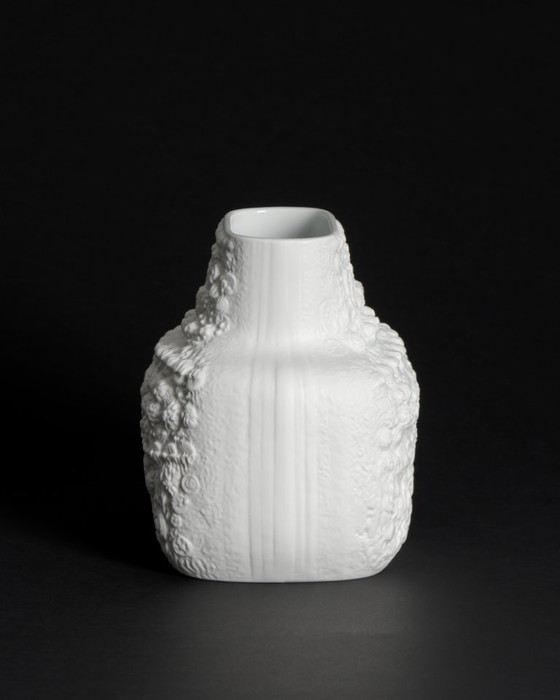 Martin Freyer AZU Bisque Porcelain Vase for Rosenthal, 1970s (photo 3 of 10)