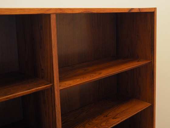 Image 1 of Boekenkast van palissanderhout, Deens ontwerp, jaren 70, vervaardigd door Hundevad.