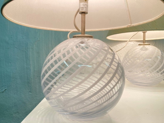 Image 1 of 2 Lámpara de mesa danesa modelo TJ Ball Design Torben Jørgensen para Holmegaard