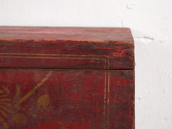 Small antique garnet red case (c.1900) #43 – Display cabinets (photo 32 of 40)