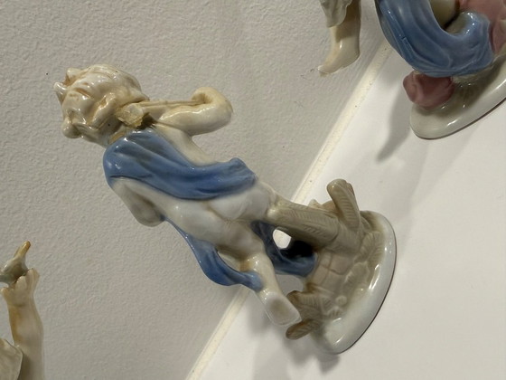 Early 20th century Antique Porcelain Figurines – Sculpture (photo 11 of 12)