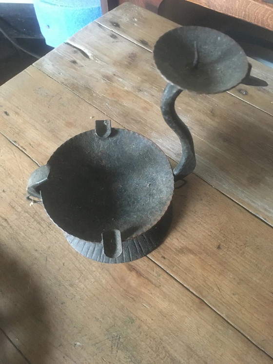 Posacenere in metallo (e portacandele) – Oggetti decorativi, Vintage (photo 9 of 10)