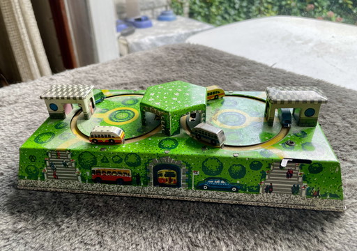 Tin toy train