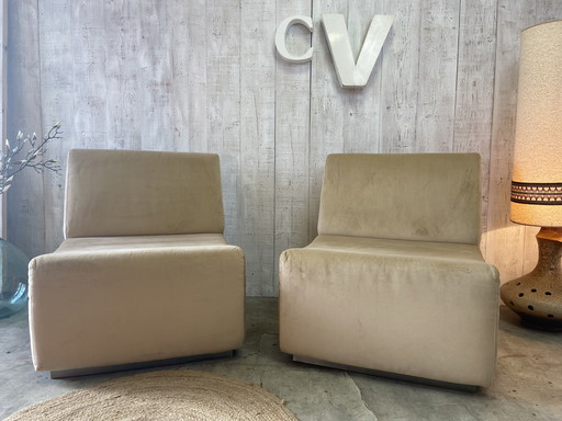 Pair Of 70's Armchairs