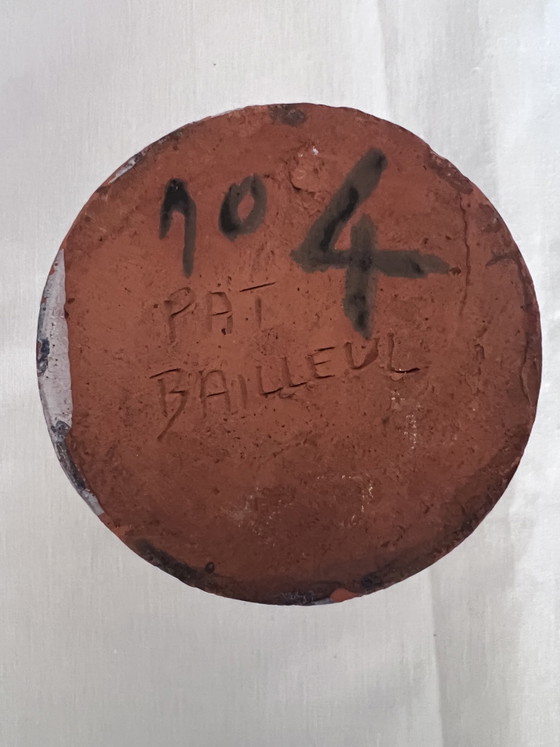 Image 1 of Soliflore stoneware signed BAILLEUL