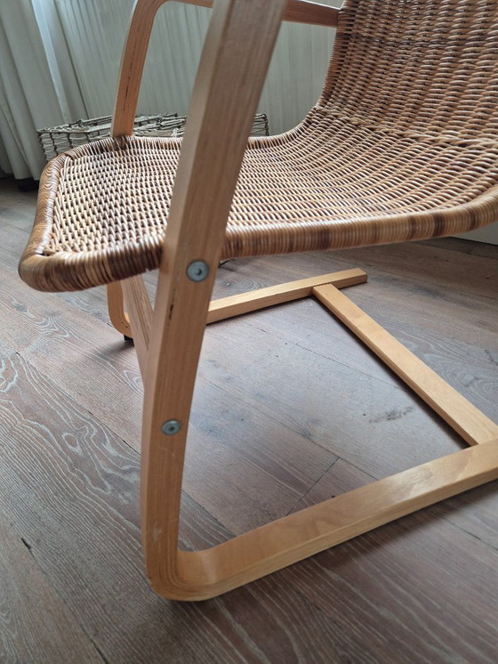 Image 1 of Ikea rotan design fauteuil, ontworpen door Yngve Ekström, Öland