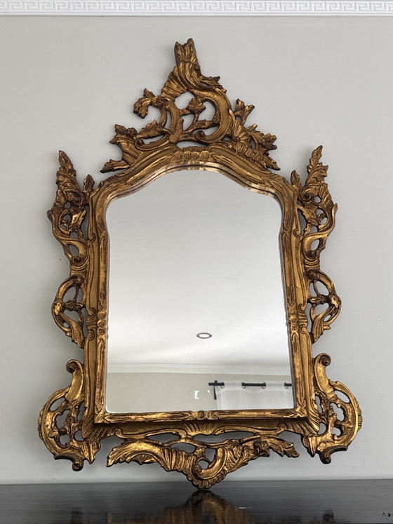 Image 1 of Due specchi Versailles in legno dorato