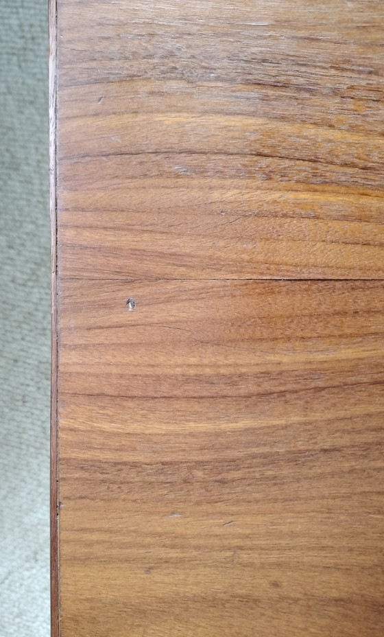 Image 1 of Tavolino vintage in teak, piano reversibile (Louis van Teeffelen?)