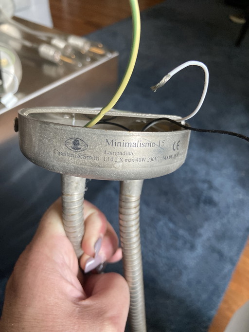 Catellani & Smith bendable wall lamps 2 pieces