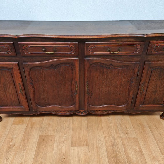 Image 1 of Vintage Louis XV wandkast buffetkast dressoir ladekast