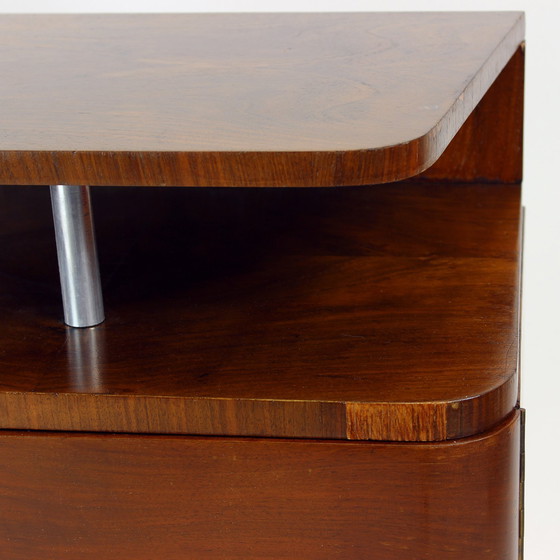 Image 1 of Set di 2 comodini Bauhaus, Cecoslovacchia, anni '50