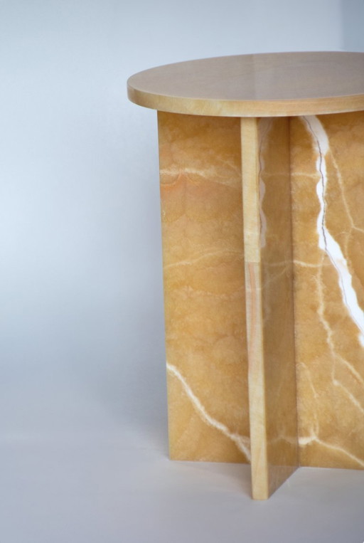 Bijzettafel onyx 