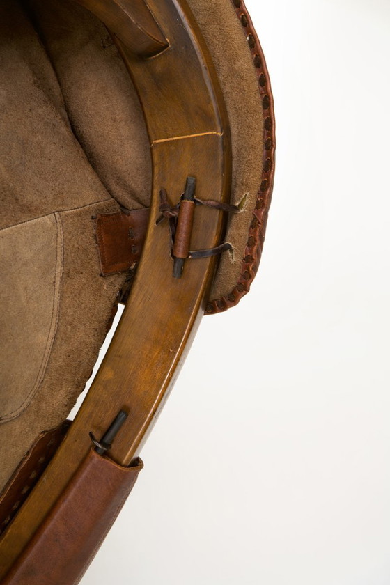 Image 1 of Italian brutalist two-seater sofa by Luciano Frigerio