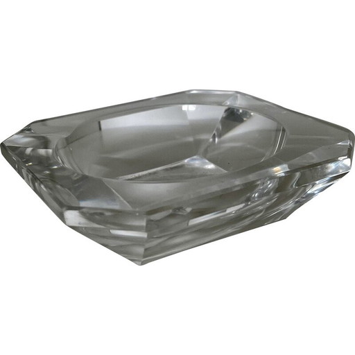 Vintage crystal ashtray for Val St Lambert