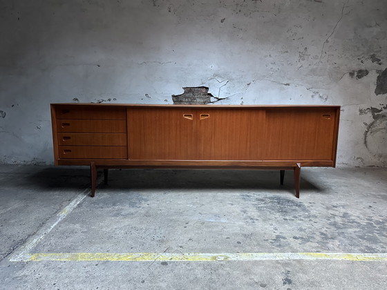 Image 1 of Vintage Oswald Vermaercke XL Sideboard V-Form Belgian design
