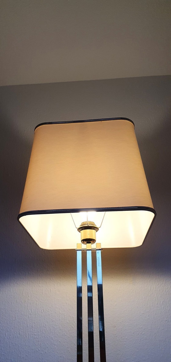 Image 1 of Lampada da terra vintage Lustrerie Deknudt Regency