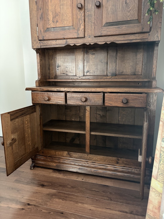Image 1 of Magnifique buffet en chêne massif – style campagnard