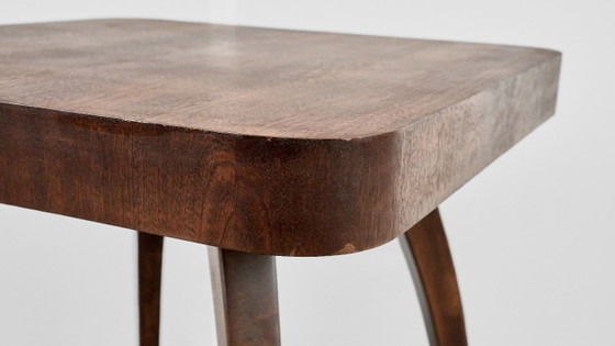 Art Deco Coffee Table by Jindřich Halabala, 1954, Czechoslovakia – Wood (photo 7 of 18)