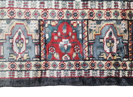 Image 1 of Handgeknüpfte persische Seiden-Kashmir-Teppichpaneele, 120 x 195 cm