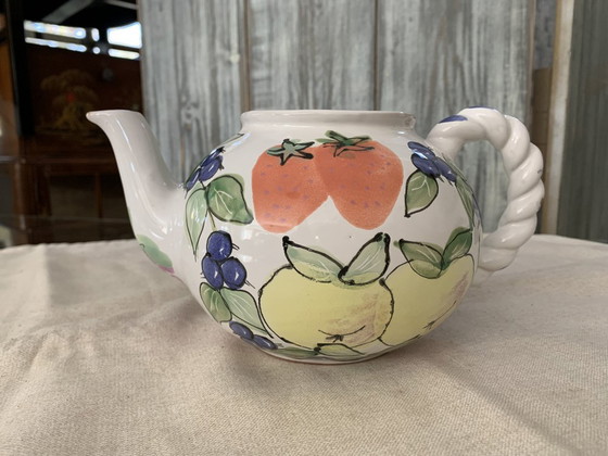 Brocca Vintage Colorata dall'Ungheria – Stoviglie (photo 3 of 7)