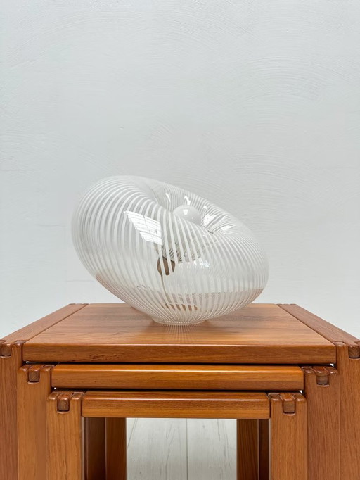 Italienische Muranoglas-Tischlampe attr. Lino Tagliapietra für La Murrina 70er Jahre