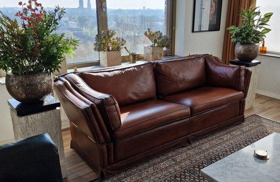 Image 1 of Very Beautiful Castle Bench of Beef Leather