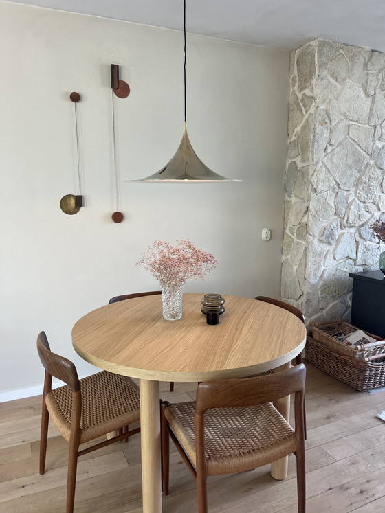 Image 1 of Vintage Fog & Mørup Semi pendant (60cm)  brass version