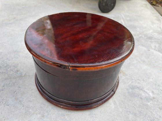 Image 1 of Juego de 3 sombrereras antiguas de laca japonesa