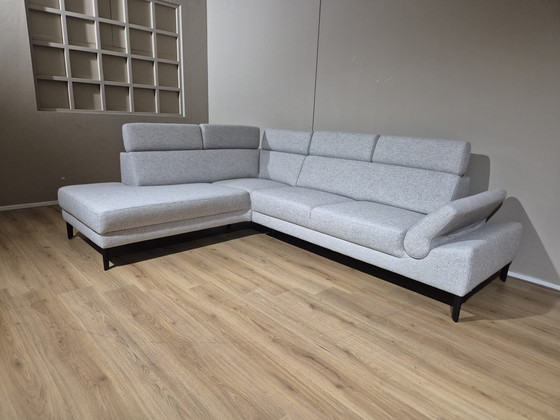 Image 1 of Montel Modena - Canapé d'angle - NEUF - Gris - Tissu