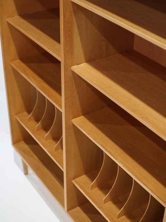Børge Mogensen Öresund LP Cabinet Bookcase Oak 1960s – Karl Andersson & Söner, Wood, Vintage (photo 7 of 12)