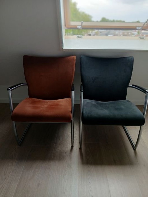2 Armchairs Hennie de Jong