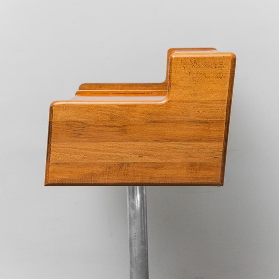 Image 1 of MOBILE TAVOLINO FIMSA SU PIEDISTALLO IN METALLO ANNI ’60 VINTAGE MODERNARIATO