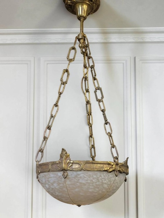 Art Deco Bronze Pendant – Pendant lamps (photo 7 of 7)