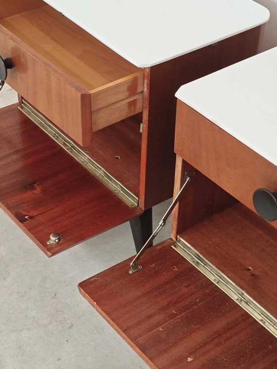 Comodino di Jindrich Halabala per Up Zavody 1950 – Comodini, Wood, Art Deco (photo 11 of 30)