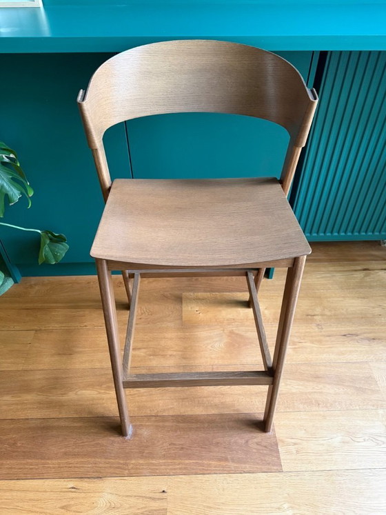 Image 1 of Muuto Cover bar stool oak (2 pieces)