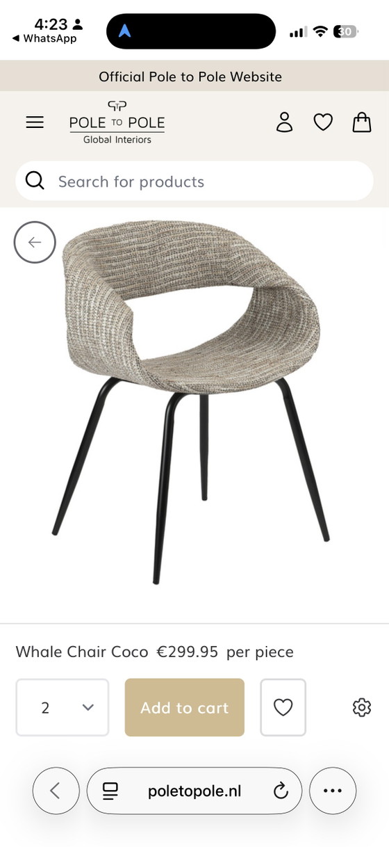 Juego de comedor – Poltrona Frau, Conjuntos de comedor, Metal, Textile (photo 9 of 9)
