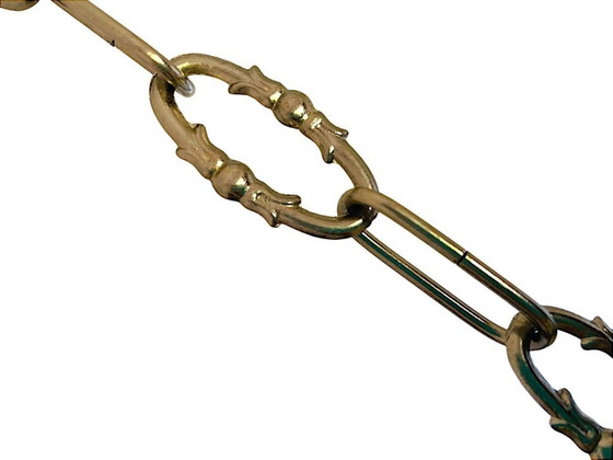 Image 1 of Große Mid-Century Modern Hängelampe aus mattiertem Glas, 1960er Jahre