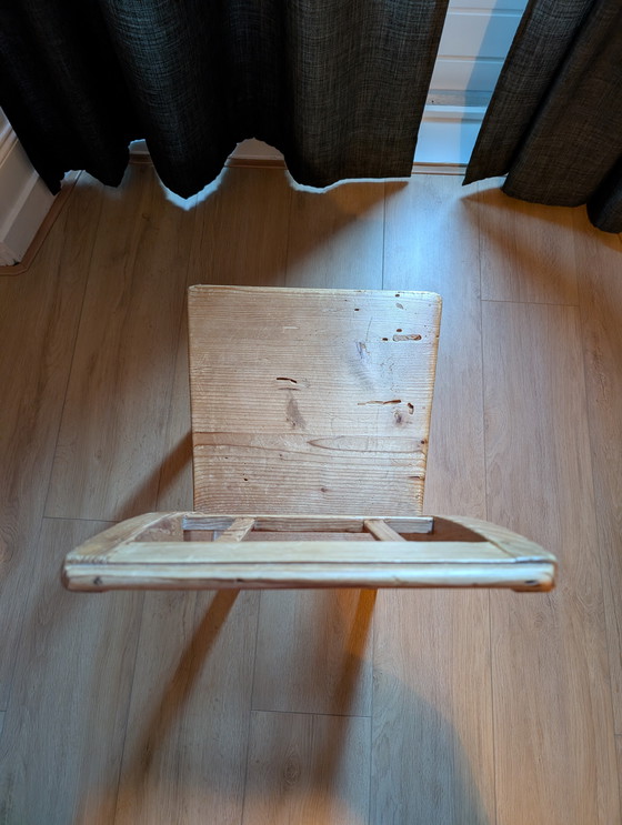 Image 1 of 4 sillas antiguas de pino macizo