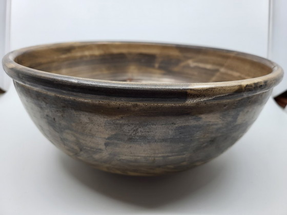 Image 1 of Gran cuenco de gres de Vallauris Côte-d'Azur Francia 1970