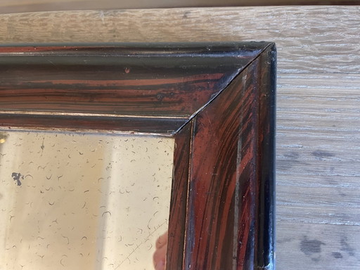 Wooded French antique Siegeltje 43 x 37 cm.