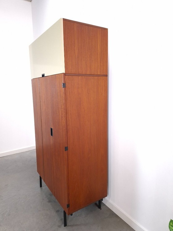 Ropero Pastoe KU10 Cees Braakman, Serie Japonesa, 3 Puertas – Plastic, Metal (photo 21 of 23)