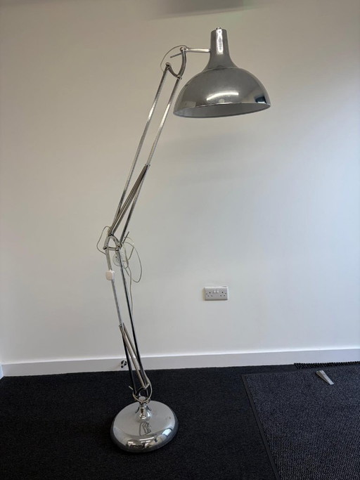 Lampada da Terra Cromata