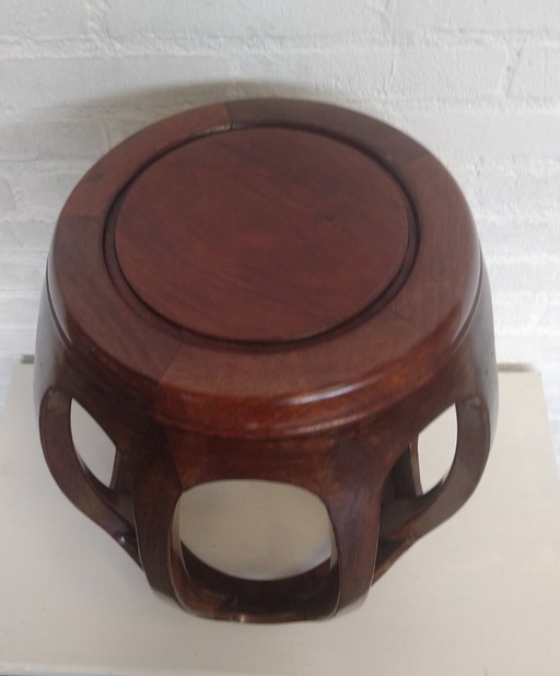 Chinese wooden stool/ side table