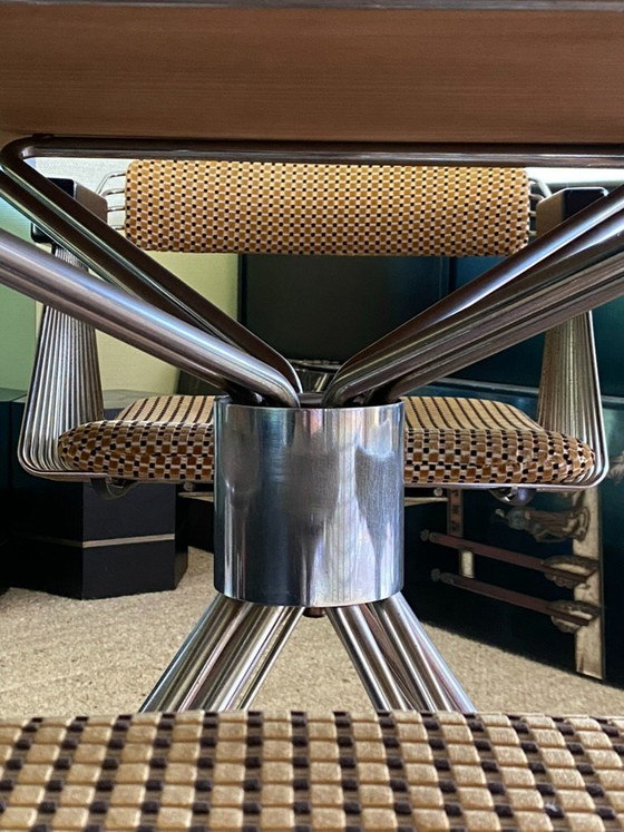 Image 1 of Rudi Verelst dining table with 4 chairs