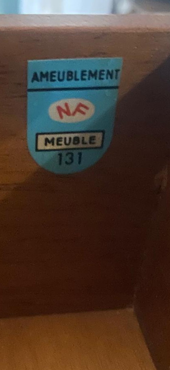 Image 1 of Juego de 2 mesitas de noche estilo Art Déco